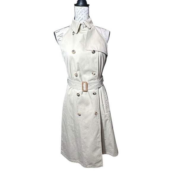 Burberry Dresses & Skirts - Burberry Michelle Khaki Trench Dress NWT Size UK 12 (US Size 8)